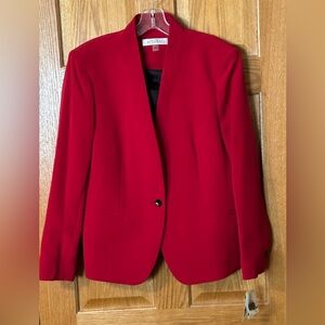 Red blazer